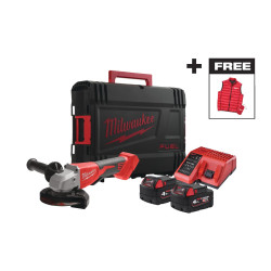 Промо-набор с УШМ 125 мм Milwaukee M18 BLSAG125XPDMC-402X