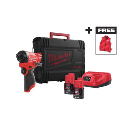 Промо-набор с импульсным винтовертом Milwaukee M12 FID2MC-202X