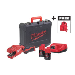 Промо-набор с резаком для труб Milwaukee M12 PCSSMC-202C