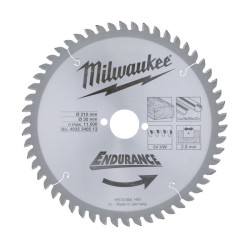 Диск пильный Milwaukee