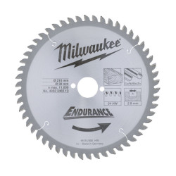 Диск пильный Milwaukee