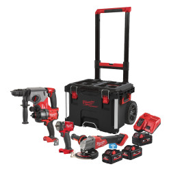 Набор аккумуляторных инструментов Milwaukee M18 FPP4C-555T