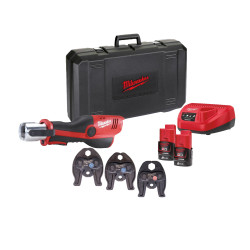 Гидравлический инструмент Milwaukee для обжима M12 HPT-202C V-SET2