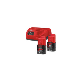 Энергокомплект Milwaukee M12 NRG-202