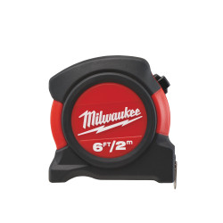 Рулетка Milwaukee метрическая и британская системы 2 м/ 6 фт