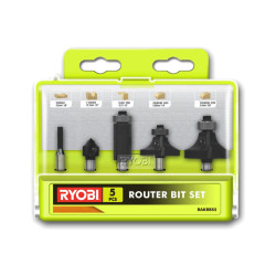 Набор фрез по дереву Ryobi RAKRBS5