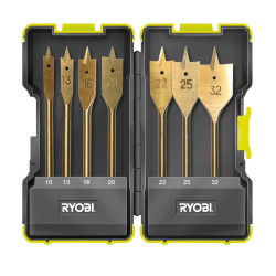 Набор перьевых свёрл 8 предм Ryobi RAK07SB
