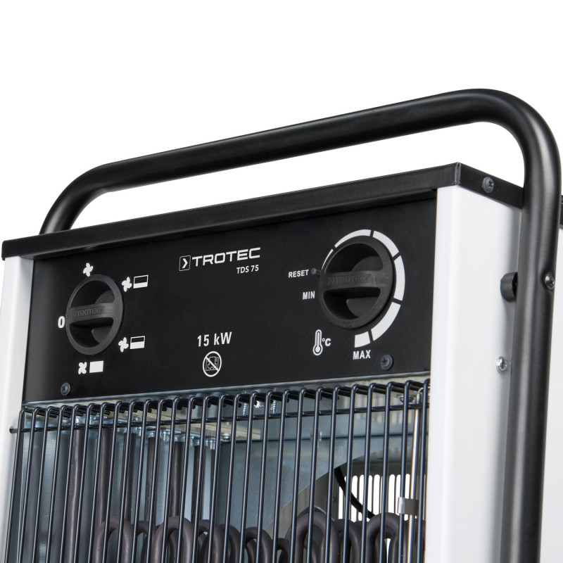Электрический нагреватель TROTEC TDS 75  (15000 Вт, электрический, 380 В, 1293 м3/ч)