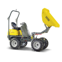 Полноприводный колесный думпер 1001 от Wacker Neuson